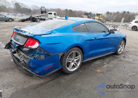 2021 Ford Mustang Ecoboost Fastback from USA, damaged, VIN 1FA6P8TH4M5128102